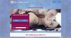 Desktop Screenshot of anonymkontakt.se